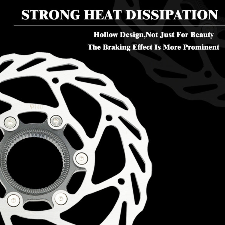 RACEWORK RS6 Mountain Bike Mid-lock Discs, Diameter:, 140mm, 160mm, 180mm