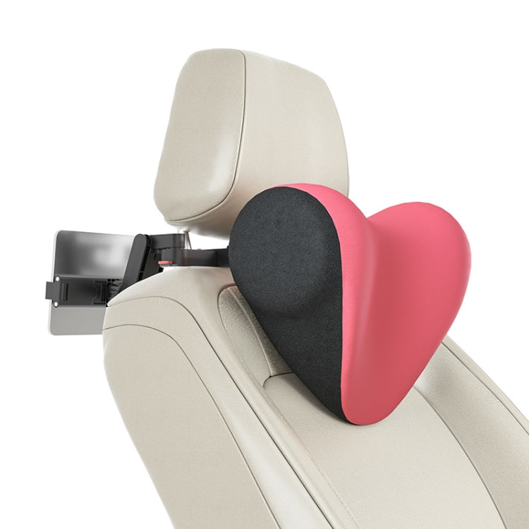 A09 Car Seat Headrest Memory Foam Comfortable Neck Pillow, Style:, With Stand  (Coffee), With Stand  (Blue), With Stand  (Gray), Without Stand (Black), Without Stand (White), Without Stand (Pink), With Stand (Black), Without Stand (Coffee)             ...
