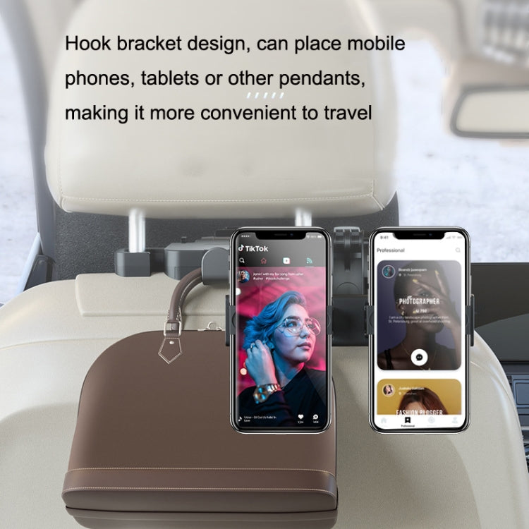 A09 Car Seat Headrest Memory Foam Comfortable Neck Pillow, Style:, With Stand  (Coffee), With Stand  (Blue), With Stand  (Gray), Without Stand (Black), Without Stand (White), Without Stand (Pink), With Stand (Black), Without Stand (Coffee)             ...