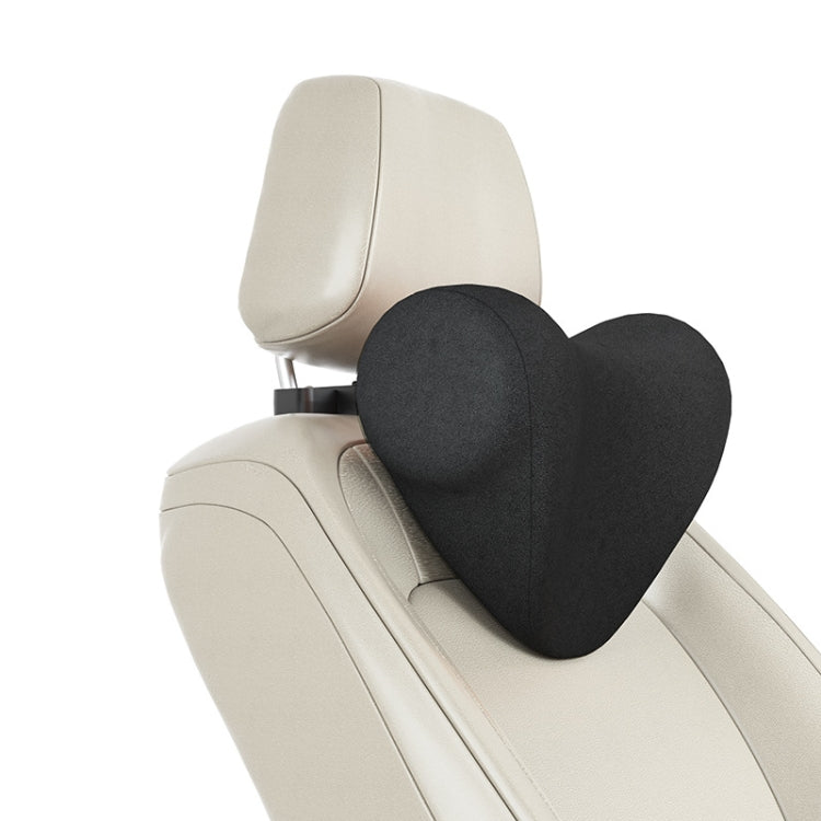 A09 Car Seat Headrest Memory Foam Comfortable Neck Pillow, Style:, With Stand  (Coffee), With Stand  (Blue), With Stand  (Gray), Without Stand (Black), Without Stand (White), Without Stand (Pink), With Stand (Black), Without Stand (Coffee)             ...