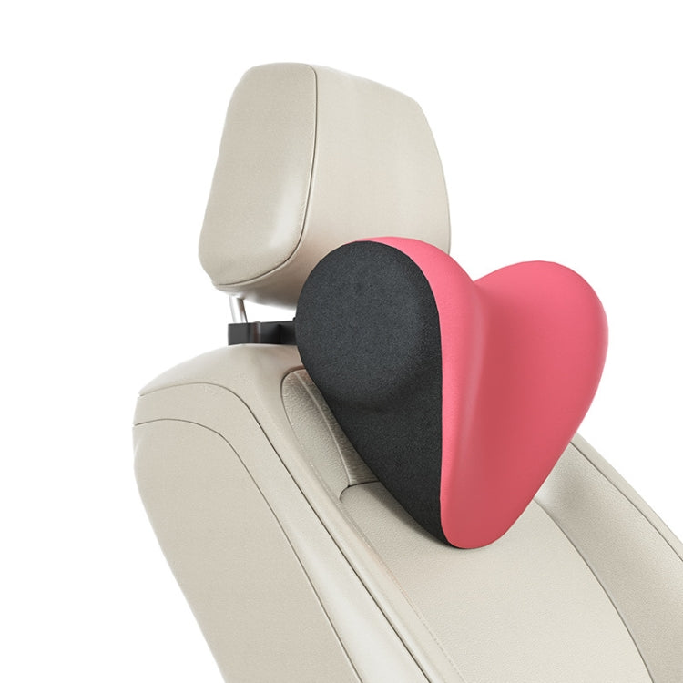 A09 Car Seat Headrest Memory Foam Comfortable Neck Pillow, Style:, With Stand  (Coffee), With Stand  (Blue), With Stand  (Gray), Without Stand (Black), Without Stand (White), Without Stand (Pink), With Stand (Black), Without Stand (Coffee)             ...