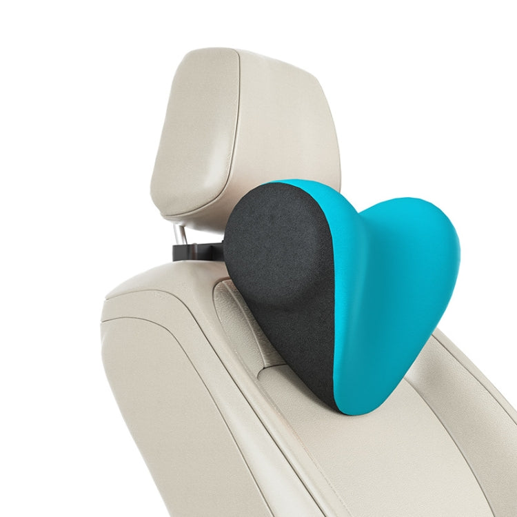 A09 Car Seat Headrest Memory Foam Comfortable Neck Pillow, Style:, With Stand  (Coffee), With Stand  (Blue), With Stand  (Gray), Without Stand (Black), Without Stand (White), Without Stand (Pink), With Stand (Black), Without Stand (Coffee)             ...