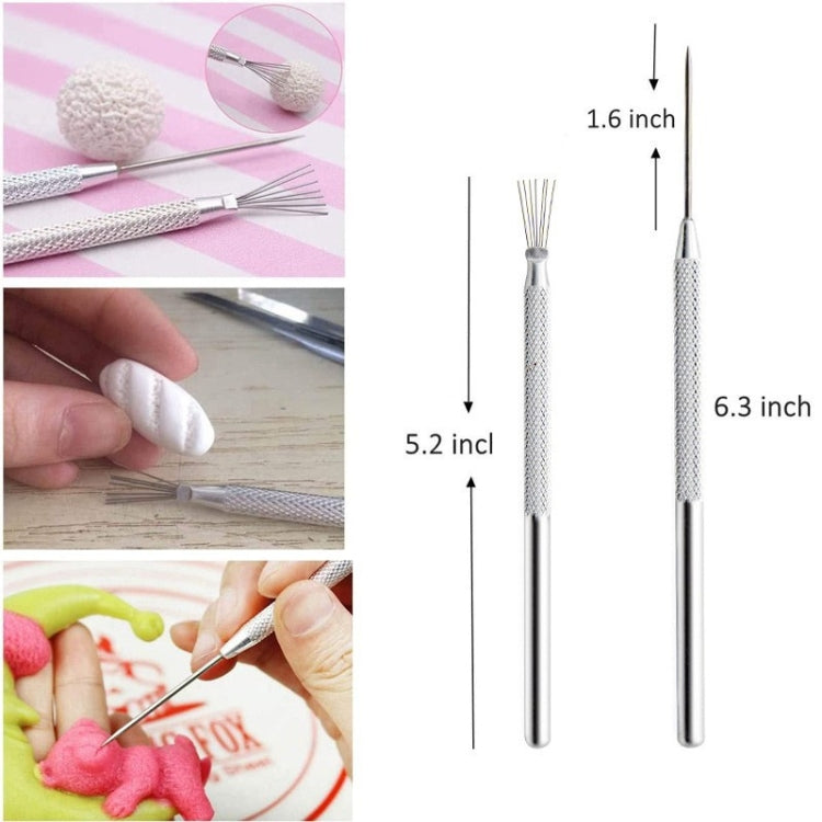 38 In 1 Pottery Tool Kit Pottery Clay Carving Knife, 38 In 1