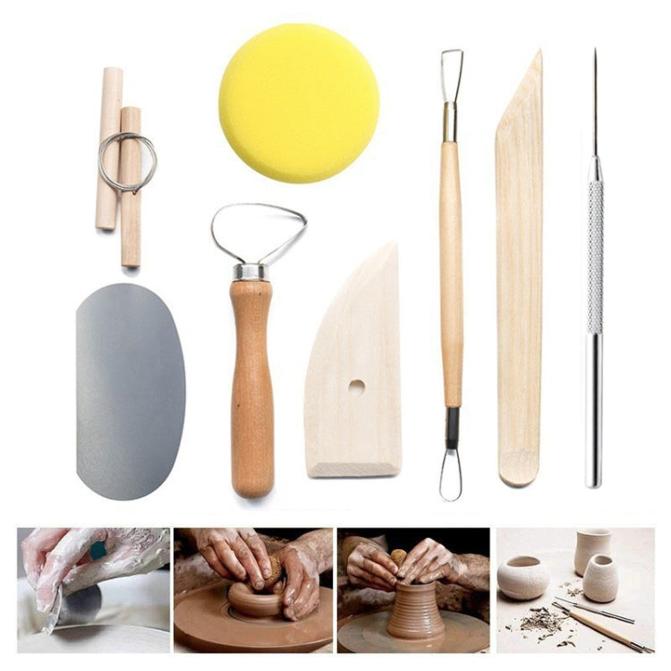 38 In 1 Pottery Tool Kit Pottery Clay Carving Knife, 38 In 1