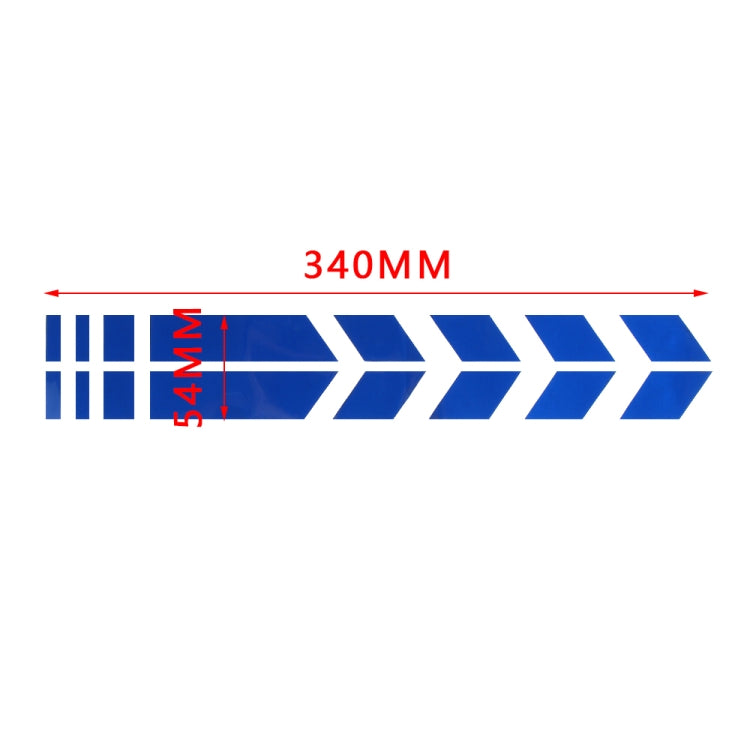 10 PCS Car Stripe Reflective Sticker Motorcycle Fender Arrow Stickers, 10 PCS Blue, 10 PCS Yellow, 10 PCS Green, 10 PCS range, 10 PCS Black, 10 PCS Silver, 10 PCS Red