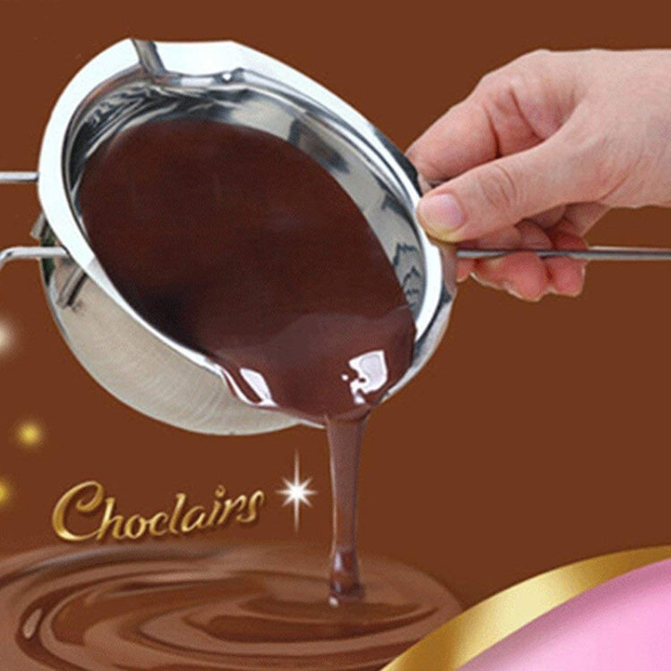 Stainless Steel Chocolate Water-proof DIY Baking Heating Melting Pot, Style:304, 201 Material, 304 Material