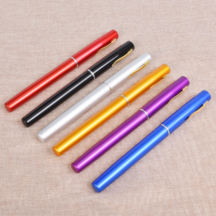 LEO Pen Type Fishing Rod & Spinning Wheel Fishing Reel Portable Pocket Fishing Gear, H8022PU Purple, H8022 Silver, H8022G Gold