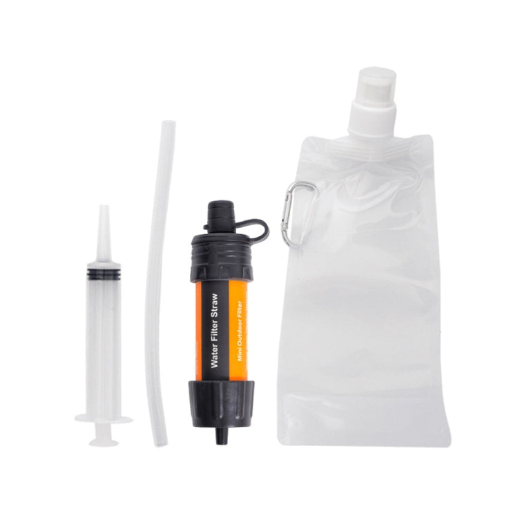 1282 Outdoor Camping Sewage Filter Purifier, Grey, Black, Green, Orange, Light Green