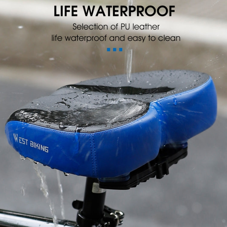WEST BIKING Bicycle Widened And Comfortable Shock Absorbing Saddle, YP0801133