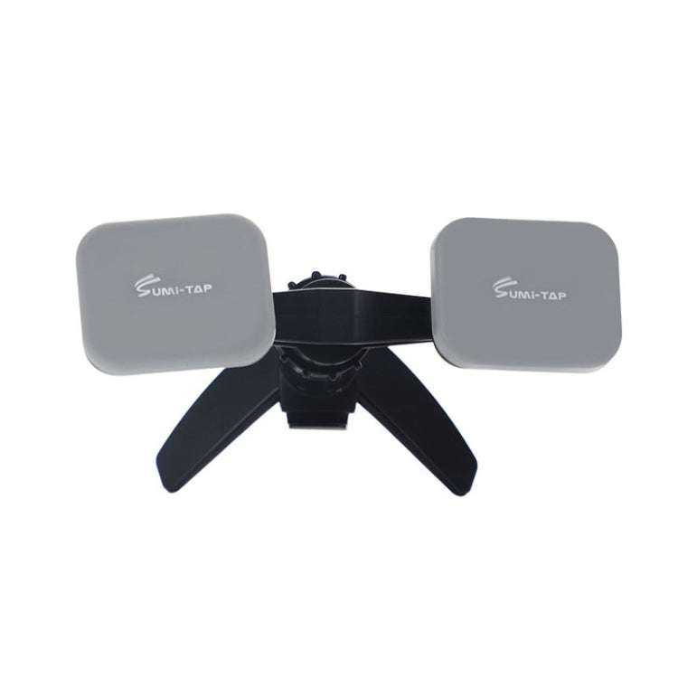 SUMITAP STH-S44Y Car Mobile Phone Double Head Magnetic Stand, STH-S44Y Gray, STH-S44Y Black, STH-S44Y Blue