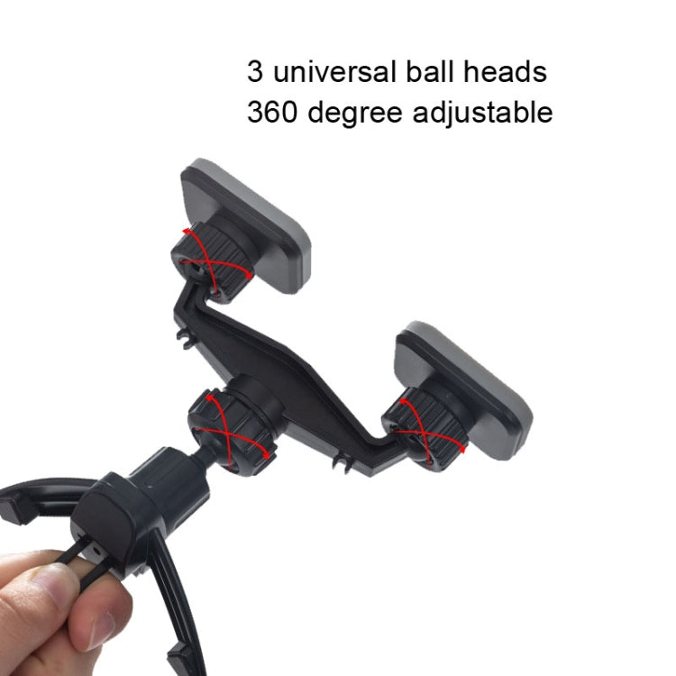 SUMITAP STH-S44Y Car Mobile Phone Double Head Magnetic Stand, STH-S44Y Gray, STH-S44Y Black, STH-S44Y Blue