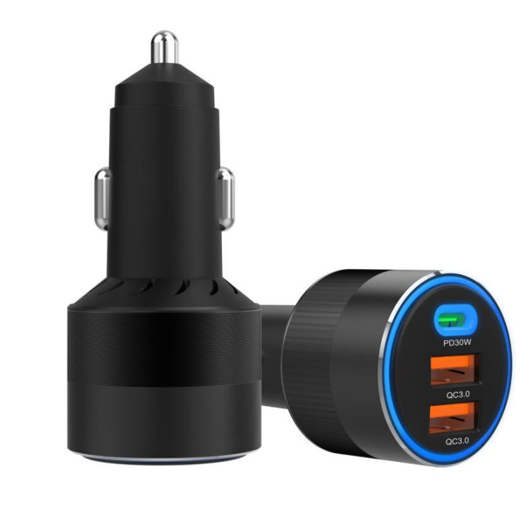 IBD353 Multifunctional Flame Retardant Car Phone Charger, 1U2C 130W, 58.5W, 2UC 66W