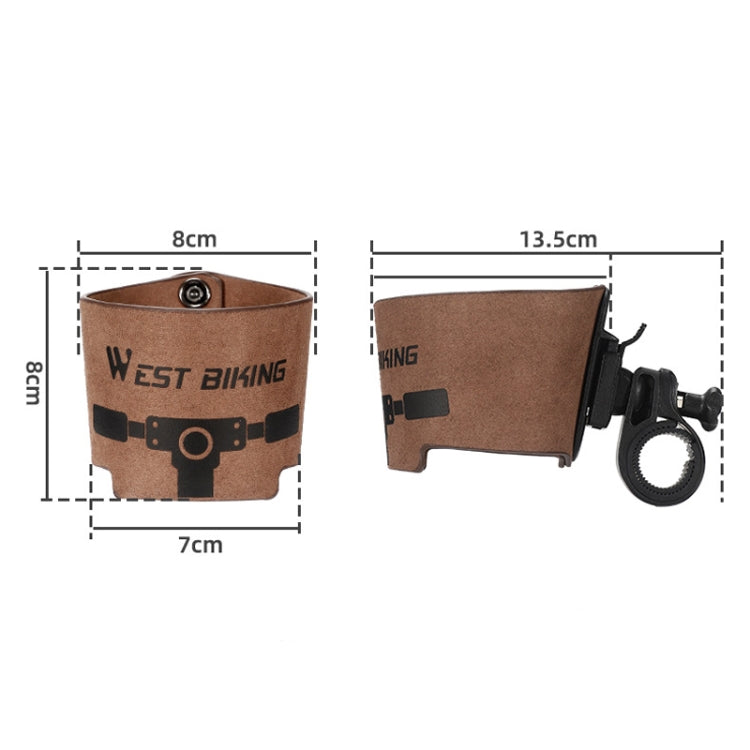 WEST BIKING YP0719298 Bicycle Cup Holder Handlebar Bottle Cage, WEST BIKING YP0719298