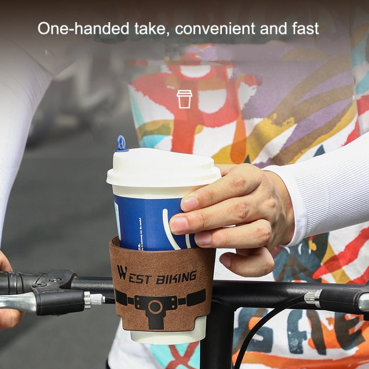WEST BIKING YP0719298 Bicycle Cup Holder Handlebar Bottle Cage, WEST BIKING YP0719298
