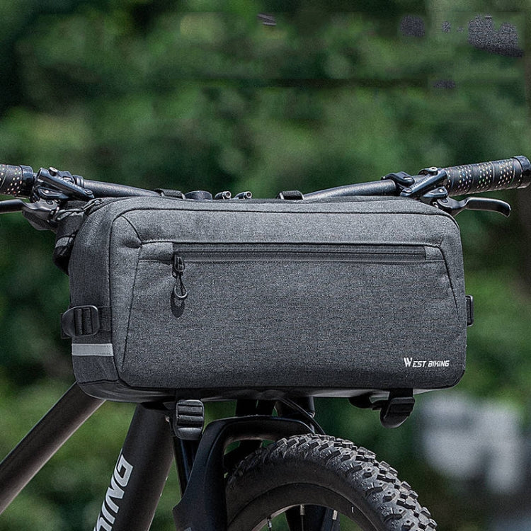 WEST BIKING YP0707301 Mountain Bike Handlebar Bag Multifunctional Large Capacity Head Bag, WEST BIKING YP0707301