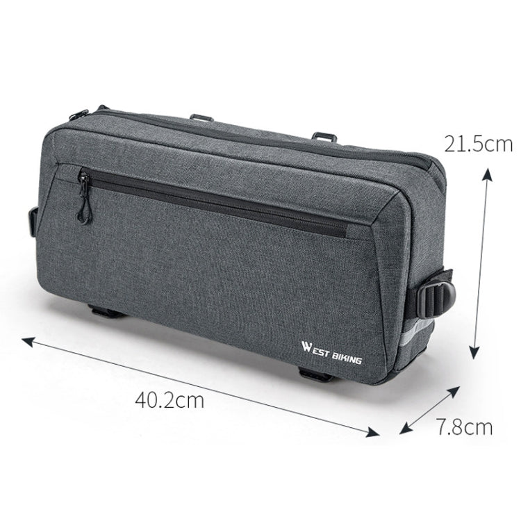 WEST BIKING YP0707301 Mountain Bike Handlebar Bag Multifunctional Large Capacity Head Bag, WEST BIKING YP0707301