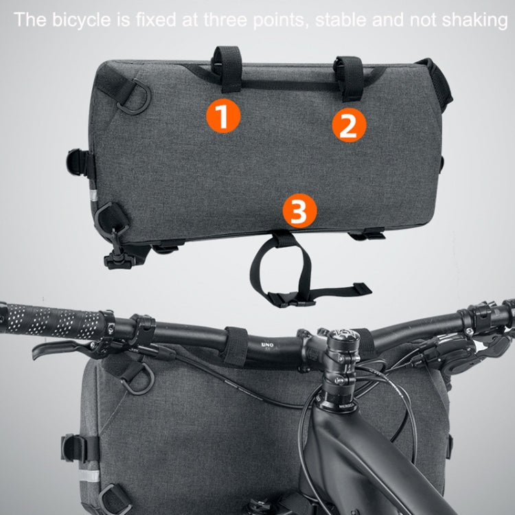 WEST BIKING YP0707301 Mountain Bike Handlebar Bag Multifunctional Large Capacity Head Bag, WEST BIKING YP0707301