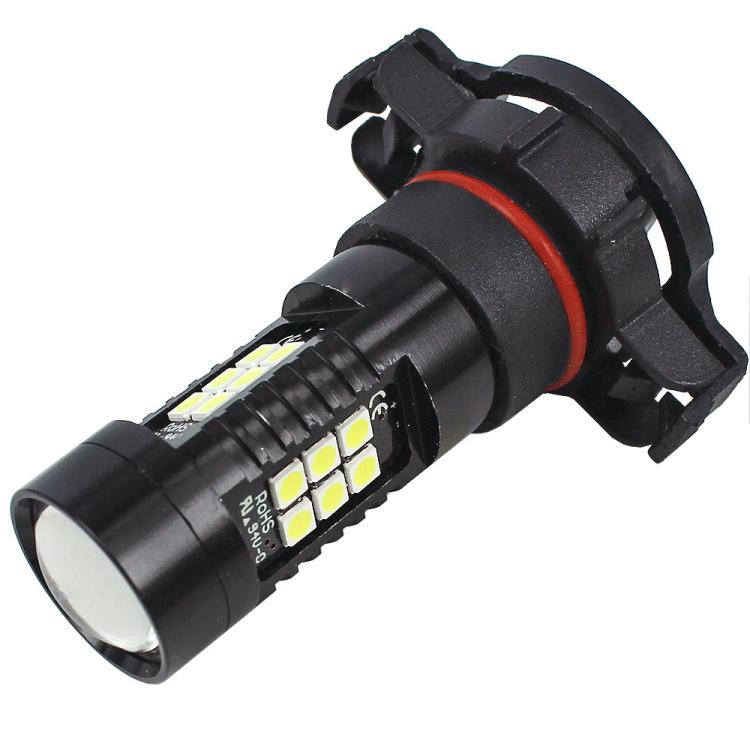 1pair Automotive High-power LED White Light Fog Lamp, H16