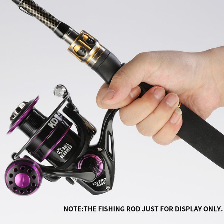 Metal Spinning Wheel Long-range Fish Wire Wheel, Style:, KD1000 (EVA Grip), KD2000 (EVA Grip), KD3000 (EVA Grip), KD4000 (EVA Grip), KD5000 (EVA Grip), KD6000 (EVA Grip), KD PRO1000 (Metal Ball Grip), KD PRO2000 (Metal Ball Grip)                       ...