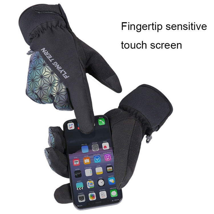FLYING TERN 315 Thicken Cycling Windproof Warm Touch Screen Gloves, M, L, XL