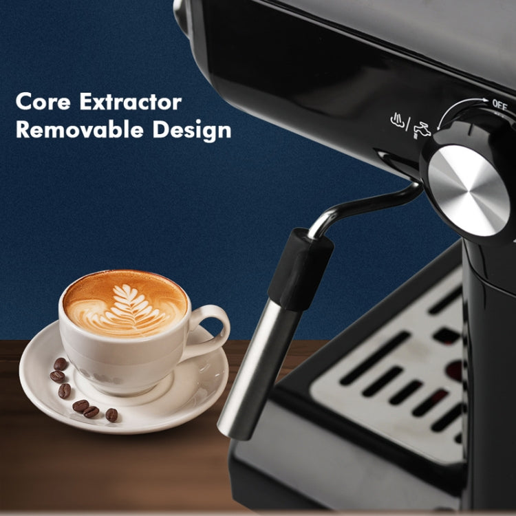 RAF R.104 Home Small Semi Automatic High Pressure Steam Milk Foaming Coffee Machine, EU Plug, RAF R.104