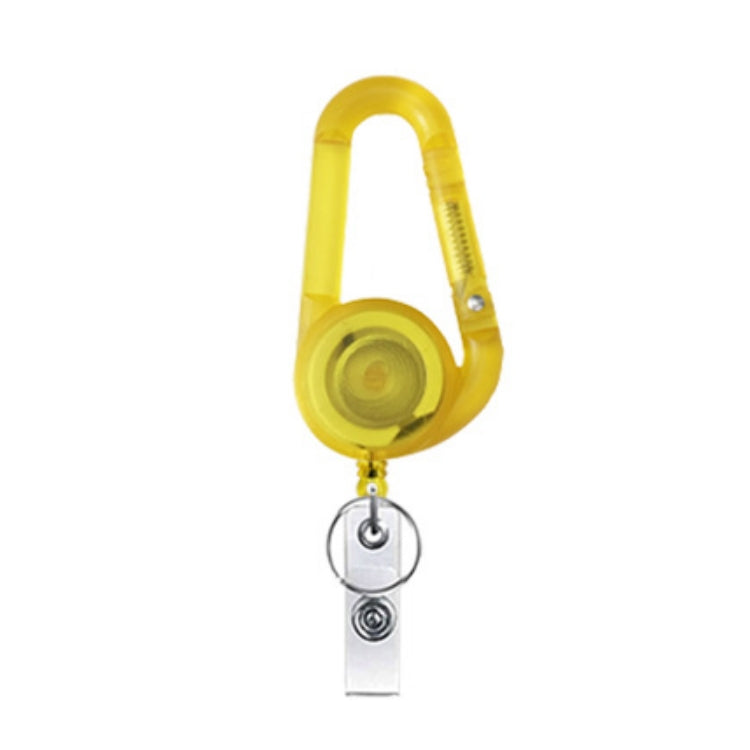 Retractable Mountain Buckle Keychain