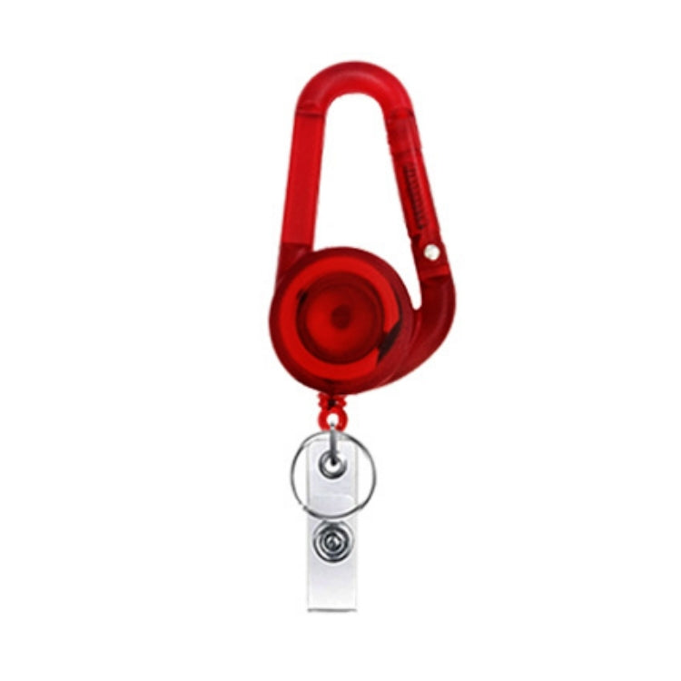 Retractable Mountain Buckle Keychain