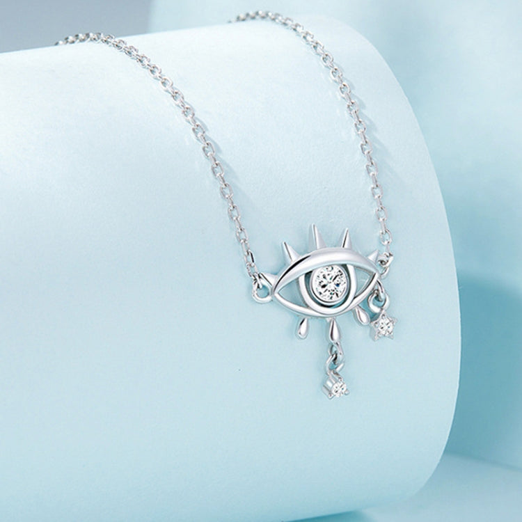 SCN484 White Gold Plated Clavicle Necklace Women 925 Silver Necklace, SCN484