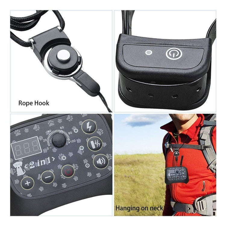 TF68 2-in-1 Dog Trainer Outdoor Electronic Wireless Fence With Collar, US Plug, UK Plug, EU Plug, AU Plug