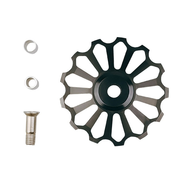 BIKERSAY Bicycle Rear Derailleur Bearing Guide Wheel Accessories, SDL-11 Black, SDL-11 Red, SDL-11 Blue, SDL-11 Green, SDL-13 Black, SDL-13 Red, SDL-17 Black, SDL-17 Red