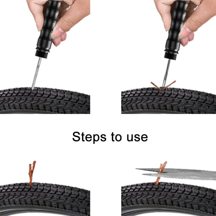 BIKERSAY BT056 Bicycle Fork Drill Bit Vacuum Tire Repair Tool