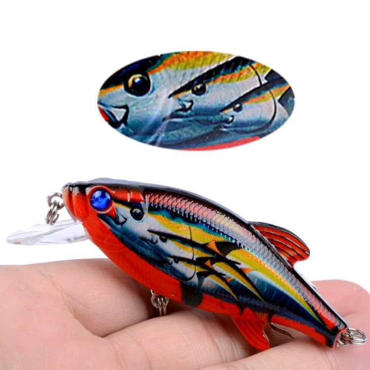 LB72 8cm/10.9g Lure Painted Floating Bionic Lure Rattle Pearl False Lure, LB72 3, LB72 1, LB72 2