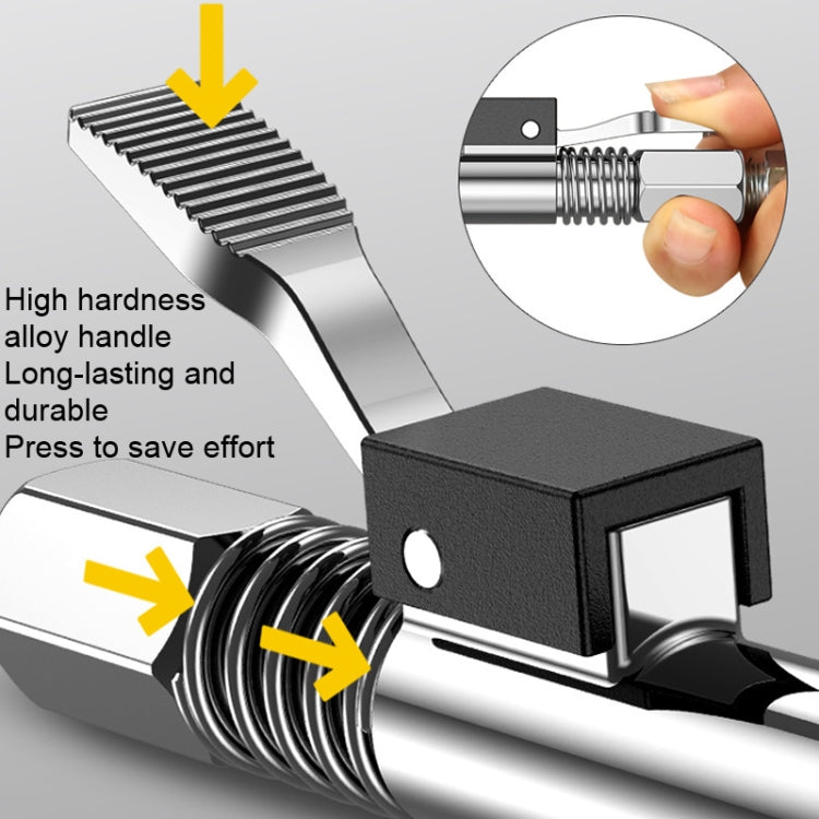 PC002 Lock Clamp Type High Pressure Grease Nozzle, Style:, Butter Mouth, Butter Mouth+30cm Hose, Butter Mouth+30cm Hose+3 Heads, Butter Mouth+40cm Hose, Butter Mouth+40cm Hose+3 Heads, Butter Mouth+60cm Hose, Butter Mouth+60cm Hose+3 Heads             ...