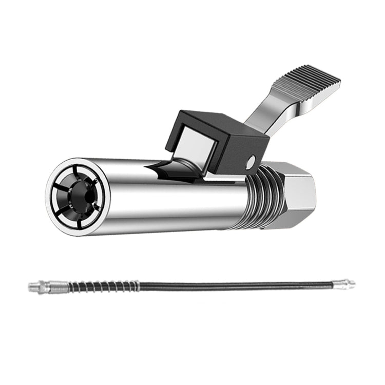 PC002 Lock Clamp Type High Pressure Grease Nozzle, Style:, Butter Mouth, Butter Mouth+30cm Hose, Butter Mouth+30cm Hose+3 Heads, Butter Mouth+40cm Hose, Butter Mouth+40cm Hose+3 Heads, Butter Mouth+60cm Hose, Butter Mouth+60cm Hose+3 Heads             ...