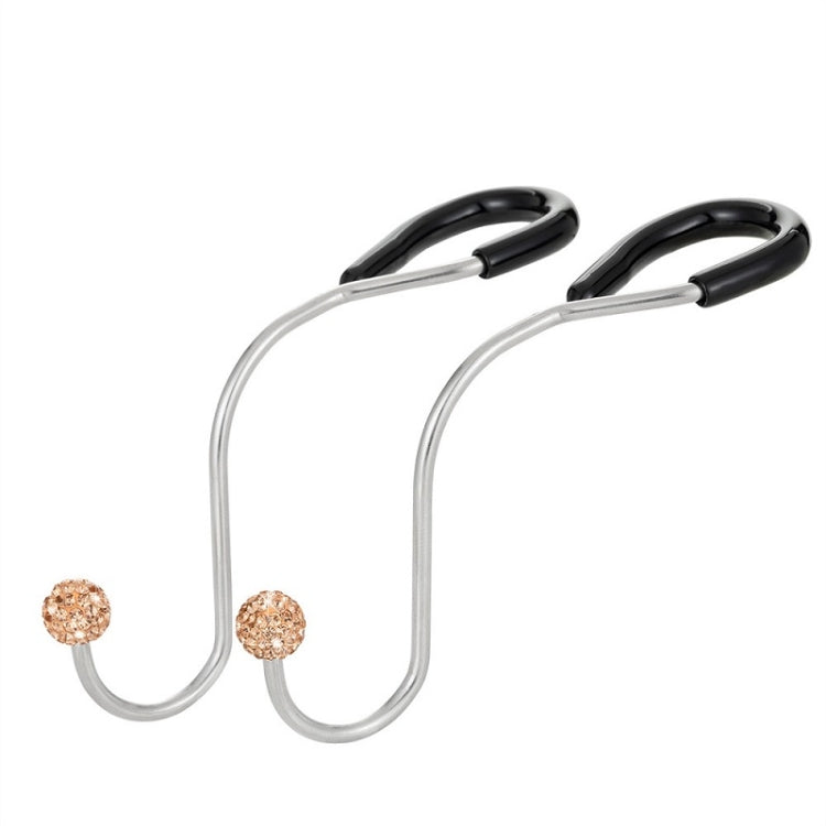 Multifunctional Car Seat Hooks With Diamond Inlay