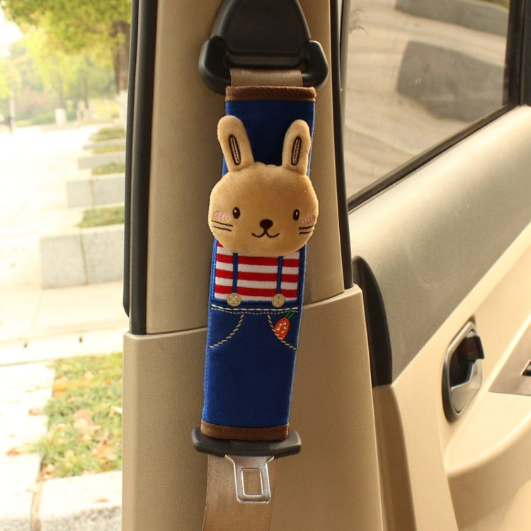 H002 Children Car Seat Belt Cartoon Cover, H002 Rabbit, H002 Bear, H002 Lion, H002 Fox, H002 Elephant