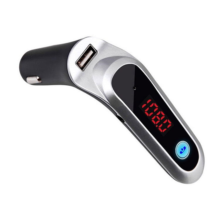 S7 Smart Digital Display Music Player Calling Car Charger, S7 Gold, S7 Rose Gold, S7 Black, S7 Silver