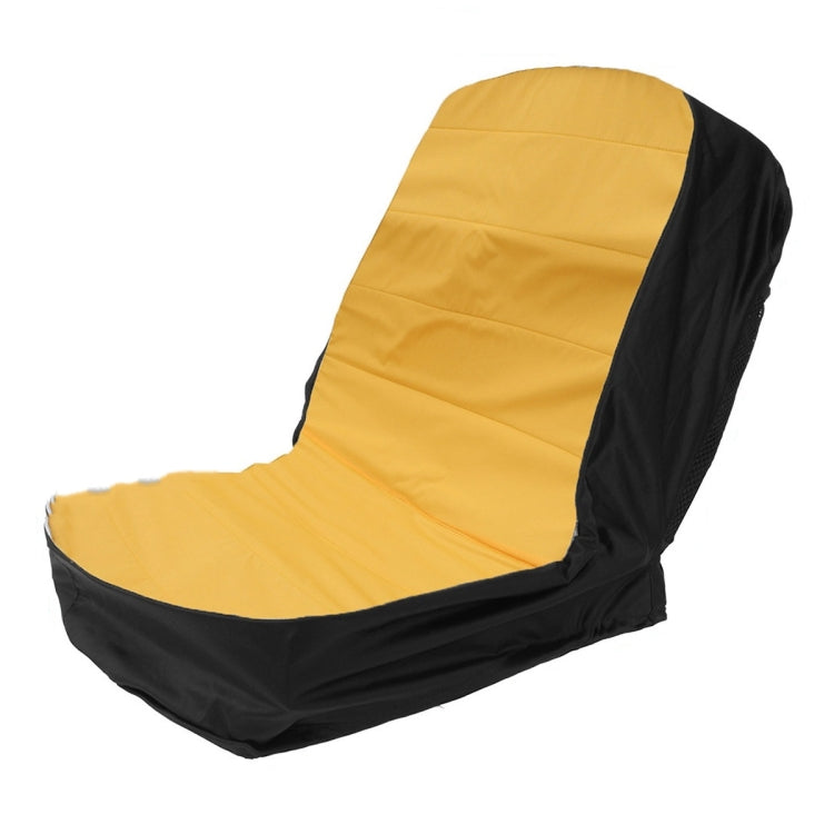 Dustproof Seat Cover For Grass Cutter / Agricultural Vehicle / Forklift / Tractor, Size:, 11 Inch (Gray Black), 15 Inch (Yellow Black)
