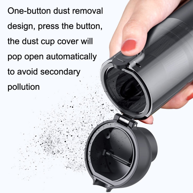 Pinjia P03 16000Pa Strong Suction High Power Portable Handheld Wireless Car Vacuum Cleaner, P03 Star Black, P03 Green Gray, P03 Silver White