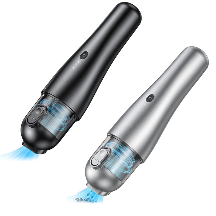 Pinjia P06 12V High Power Portable Wireless Vehicles / Household Vacuum Cleaner, P06 Silver White, P06 Black
