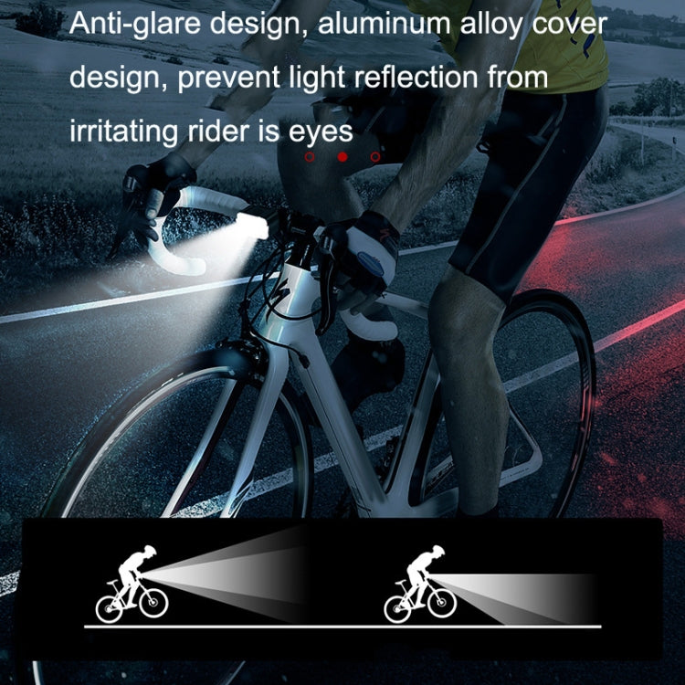 Bicycle Light USB Charging Outdoor LED Riding Lamp Set, Style:, Front Light, Tail Light, Front Light+Tail Light