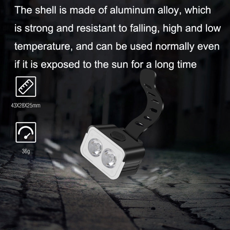 Bicycle Light USB Charging Outdoor LED Riding Lamp Set, Style:, Front Light, Tail Light, Front Light+Tail Light