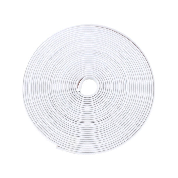 8m/roll Car Wheel General Sticker Modified Protection Sticker Anti-collision Strip, 1roll Black, 1roll Red, 1roll Pink, 1roll Purple, 1roll Blue, 1roll Orange, 1roll Gray, 1roll White