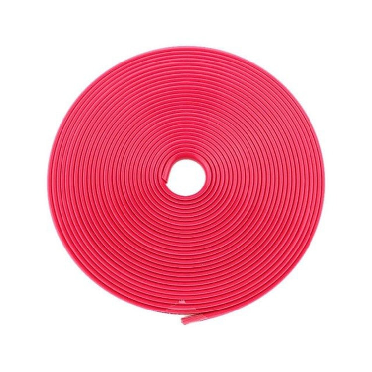 Car Wheel General TPE Protection Ring Bumper Wheel Decoration Modification Supplies, Purple, Black, Yellow, White, Orange, Gray, Red, Green, Blue, Pink