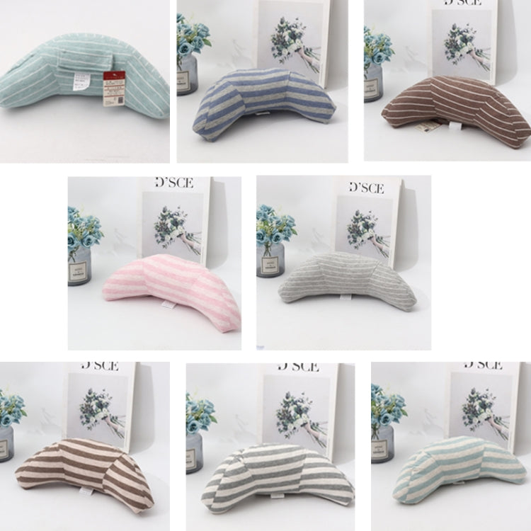 2pcs Children Neck Headrest Comfortable Shoulder Cover Car Neck Guard Pillow, 2pcs (Blue Gray Strip), 2pcs (Gray Strip), 2pcs (Green Strip), 2pcs (Coffee Strip), 2pcs (Gray Stripe), 2pcs (Brown Stripe), 2pcs (Pink Stripe), 2pcs (Green Stripe)