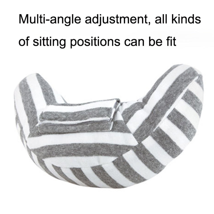 2pcs Children Neck Headrest Comfortable Shoulder Cover Car Neck Guard Pillow, 2pcs (Blue Gray Strip), 2pcs (Gray Strip), 2pcs (Green Strip), 2pcs (Coffee Strip), 2pcs (Gray Stripe), 2pcs (Brown Stripe), 2pcs (Pink Stripe), 2pcs (Green Stripe)