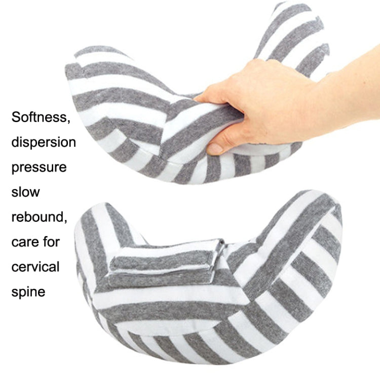 2pcs Children Neck Headrest Comfortable Shoulder Cover Car Neck Guard Pillow, 2pcs (Blue Gray Strip), 2pcs (Gray Strip), 2pcs (Green Strip), 2pcs (Coffee Strip), 2pcs (Gray Stripe), 2pcs (Brown Stripe), 2pcs (Pink Stripe), 2pcs (Green Stripe)