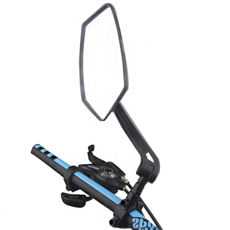 Mountain Bike High Definition Flat Reflective Rearview Mirror, Specification:, Single Left, Single Right, 1 Pair
