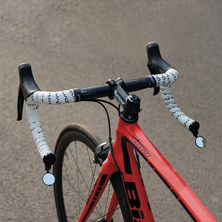 Bicycle Handlebar Folding Rearview Mirror, No Light, With Light