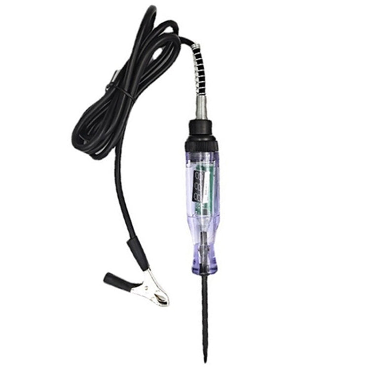 3-70V Automotive Circuit Testing Electric Pen Repair Tool, B Spring Cable, D Black Cable